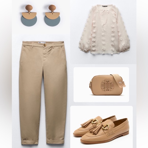 Zara Chino Pants - Picture 7 of 11